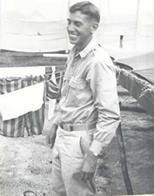 Ninth General Hospital. World War II. Theodore Oppel, MD at Goodenough Island.