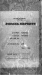 Patrol Reports. Madang District, Madang, 1944 - 1946