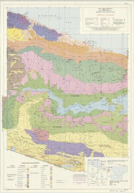 West Sepik district and portion of east Sepik district, Territory of Papua and New Guinea: Terrain regions (Sheet 1)