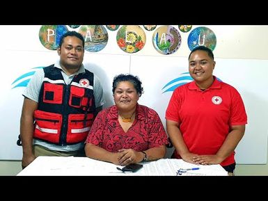 PALAU RED CROSS HOUR DISASTER & HEALTH UPDATES with FILIPO & DILMERS (03NOV23)