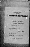 Patrol Reports. Morobe District, Menyamya, 1959 - 1960