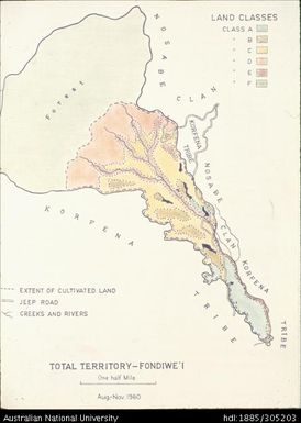 Fondiwei land classes