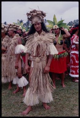 South Pacific Festival of the Arts, Apia, 1996. Tahitian performer