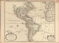 L'Amerique Divisee par Grands Etats