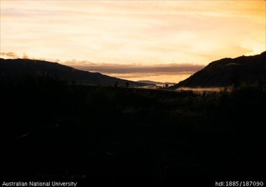 View south from Mab at dawn