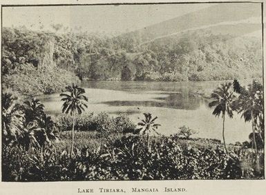 Lake Tiriara, Mangaia Island