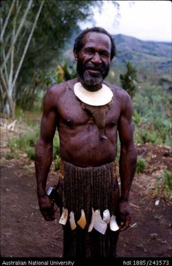 Man wearing traditional dress