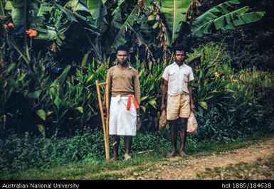 Aiyura - Winipa and Wari, two Gadsup boys