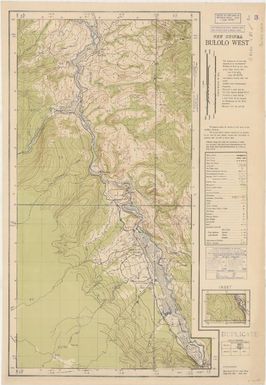 New Guinea 1:25,000 series (Bulolo West)