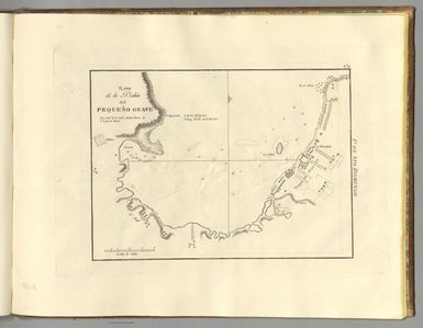 Plano de la Bahía del Pequeño Guave.