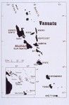 Map of Vanuatu