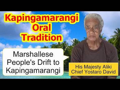 Account of the Marshallese People's Drift to Kapingamarangi in the Late Nineteenth Century
