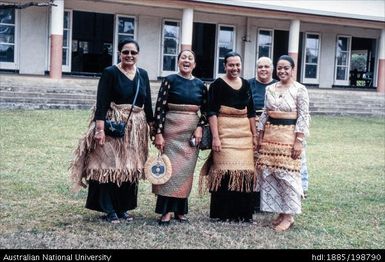 Tonga - five Pacific Islander women
