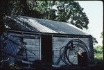 Building made of wood platforms and tin roof