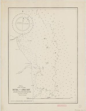Buna - Oro Bay, Papua, N.E. coast, Sheet I / reproduced by Intelligence Section, Seventh Amphibious Force