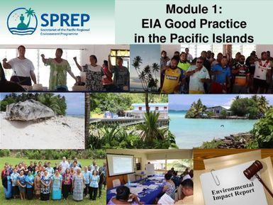 PLP-ESS Module 1: Environment Impact Assessment Good Practice in the Pacific Islands