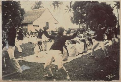 Performers at an outdoor event. From the album: Cook Islands