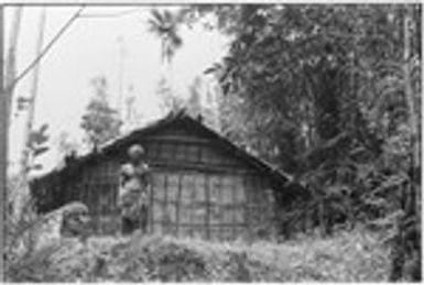 Priest Geleniu of Ga'enaafou by his men's house