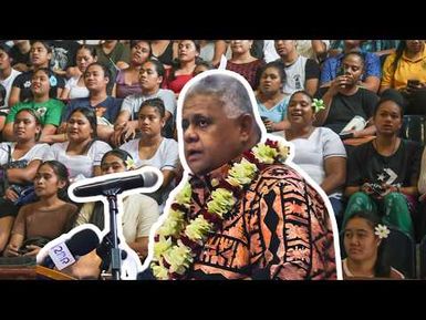 Palemia: ‘E leai sou lumana’i manuia ‘e maua ‘i le femisa’ai - fānau ā’oga ‘i le N.U.S.