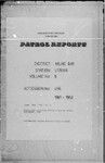 Patrol Reports. Milne Bay District, Losuia, 1961 - 1962