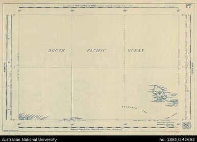 Papua New Guinea, New Guinea and Papua, Base Compilation, Base Compilation Series, Sheet C.a., 1952, 1:600 000