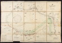 Field charts of Marshall Islands, Eniwetok Atoll, Bikini Atoll, annotations by Schultz, 1946