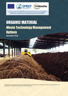 Organic Material : Waste Technology Management options