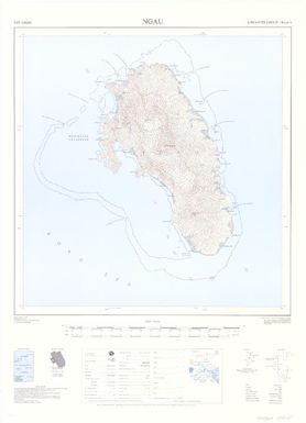 Fiji 1:50,000: Ngau (Sheet Lomaiviti 4)