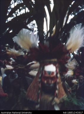 Close up of head dress
