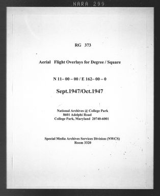 Overlay indexes for degree square 11N162E