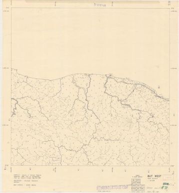 New Guinea, scale 1:40 000 (But West)