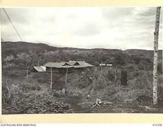 EFOGI, NEW GUINEA. 1944-04-07. THE EFOGI RIVER SIGNAL STATION, OPERATED BY THE 23RD LINE SECTION, 18TH LINES OF COMMUNICATION SIGNALS