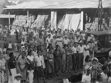 [View of a large group of people]