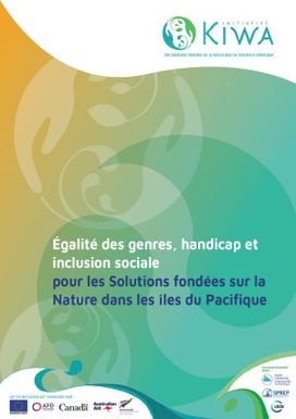 Égalité des genres, handicap et inclusion sociale pour les solutions fondées sur la nature dans les îles du Pacifique.