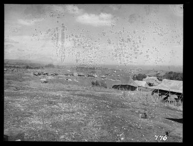 New Zealand military camp at Guadalcanal, Solomon Islands, during World War II