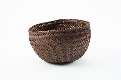 Coconut leaf basket