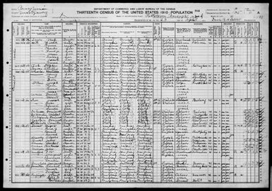 Pennsylvania: MONTGOMERY County, Enumeration District 135, Sheet No. 11A