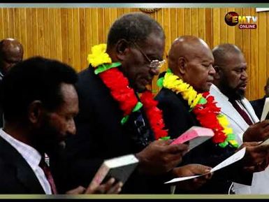ENB LEADERS SWORN IN