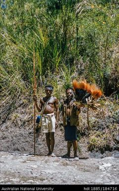 Goroka - Chimbu - Chimbu men with bride price