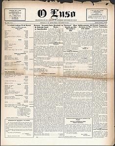 O Luso January 20, 1921