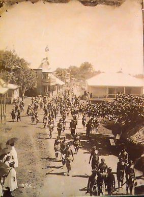 Procession to the British Consulate