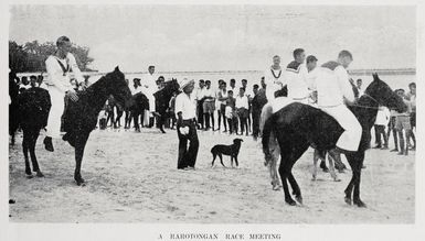 A Rarotongan race meeting