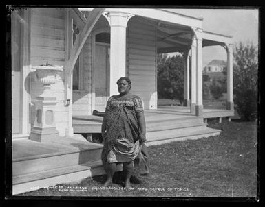 Princess Anaziene, Granddaughter of King George of Tonga