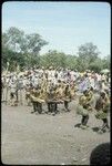 Port Moresby show: dancers with kundu drums