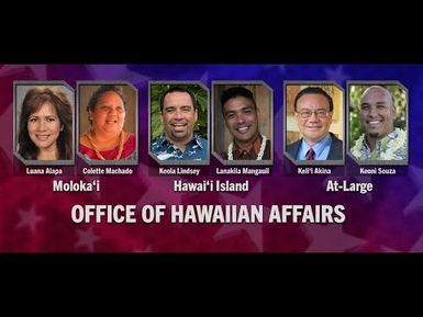 Election 2020 | Office of Hawaiian Affairs Board of Trustees Races| INSIGHTS ON PBS HAWAIʻI