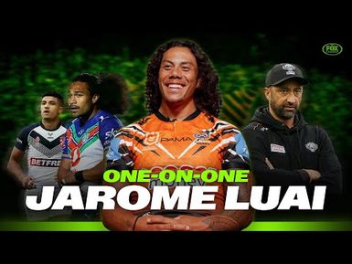 Jarome Luai on family, working with Benji Marshall & pre-season bolters at Tiger town