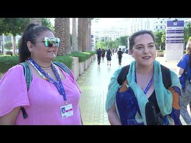 Pasifika TV spends time with members of the indigenous caucus group at COP28