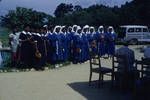 Students and nuns, Catholic Mission, Wewak, New Guinea