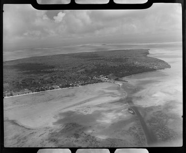 Aitutaki, Cook Islands, showing main settlement