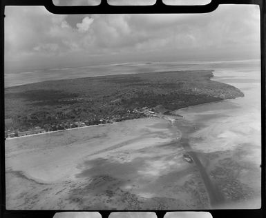 Aitutaki, Cook Islands, showing main settlement